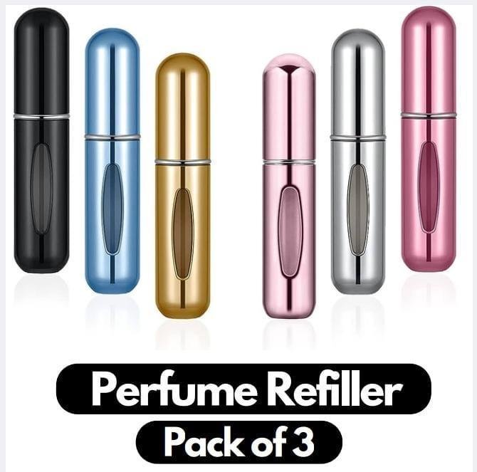 3 - Pack Refillable Perfume Atomizers - Ashiyna Shopping Mall