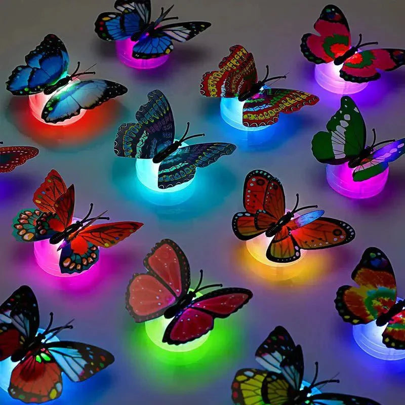 6 LED Butterfly Night Lamps - Ashiyna Shopping Mall