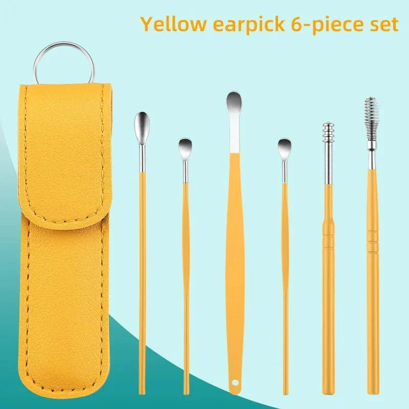 6 Pcs Ear Cleaner Tool Set