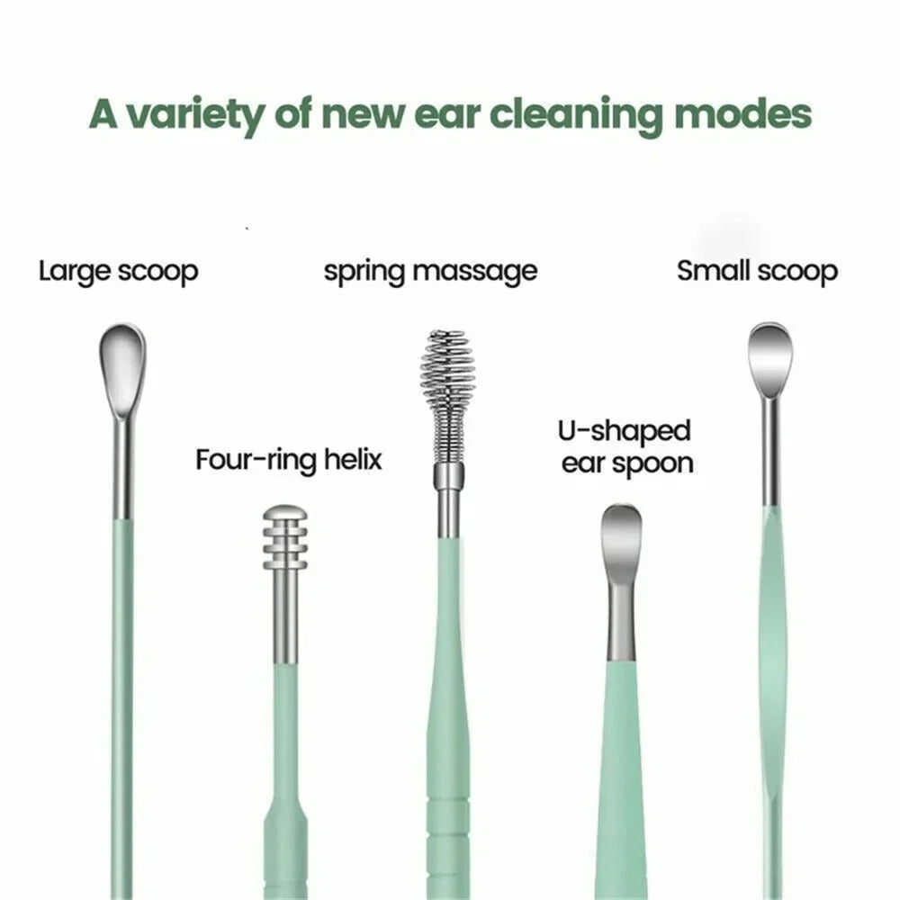 6 Pcs Ear Cleaner Tool Set