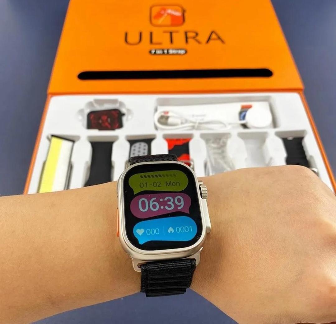 7 - in - 1 Ultra Smart Watch - Ashiyna Shopping Mall