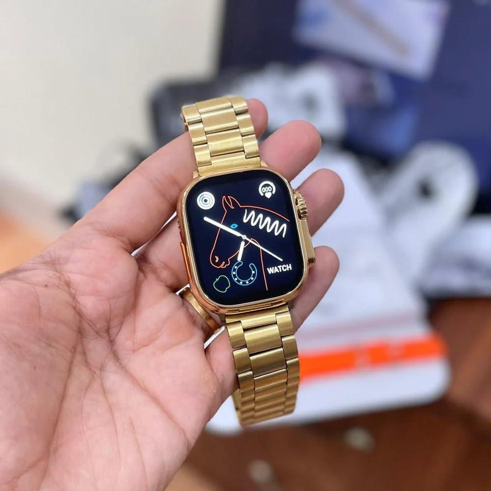 Ultra Golden Smart Watch Full HD 49 MM