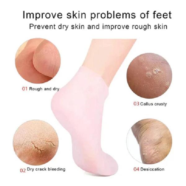 Silicone Moisturizing Foot Socks