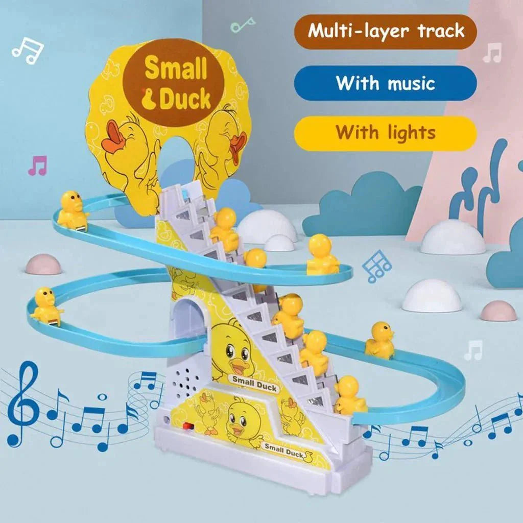 Baby Duck Climbing Stairs Toy For Kids - Ashiyna Shopping Mall